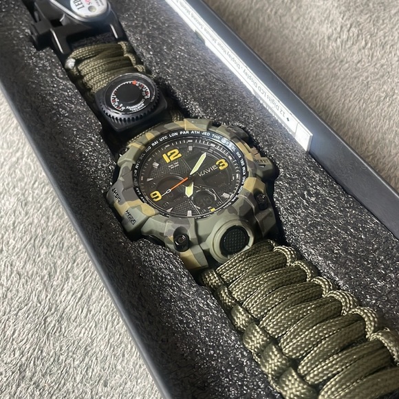 23-in-1 Survival Military Digital Watch, Mens Tactical Multi-Functional … - Picture 10 of 10